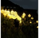 Salcar LED Solarleuchte 5M 10LED Lichterkette Warmweiß Bild 5