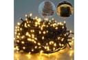 Salcar LED-Lichterkette Außen Spritzwassergeschützt Warmweiß 26m Bild 2