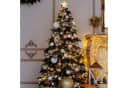 Salcar LED-Lichterkette Weihnachtsbaum 1,5m 200 LEDs Warmweiß Bild 3