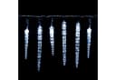 Salcar LED Eiszapfen Lichterkette 5m 40 LEDs Transparent Kaltweiß Bild 4