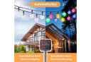 Salcar LED Solarleuchte 5M 10LED Lichterkette Bunt Bild 5