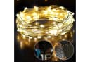 Salcar LED Solarleuchte 10m Solar-Lichterkette Außenbeleuchtung Warmweiß Bild 2