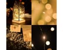 Salcar LED Solarleuchte 10m Solar-Lichterkette Außenbeleuchtung Warmweiß Bild 3