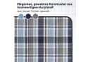 Sekey Picknickdecke 200x200 cm Wasserdicht 3 Schichten Blau-Grau Bild 4