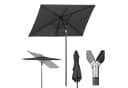 Sekey Balkonschirm 180 x 130 cm Sonnenschirm Rechteckig UPF 50+ Bild 2