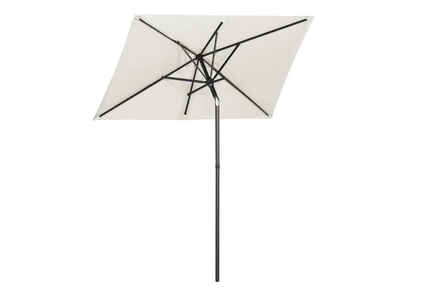 Sekey Balkonschirm 180x130 cm Creme UV-Schutz Kippbar - Bild 3