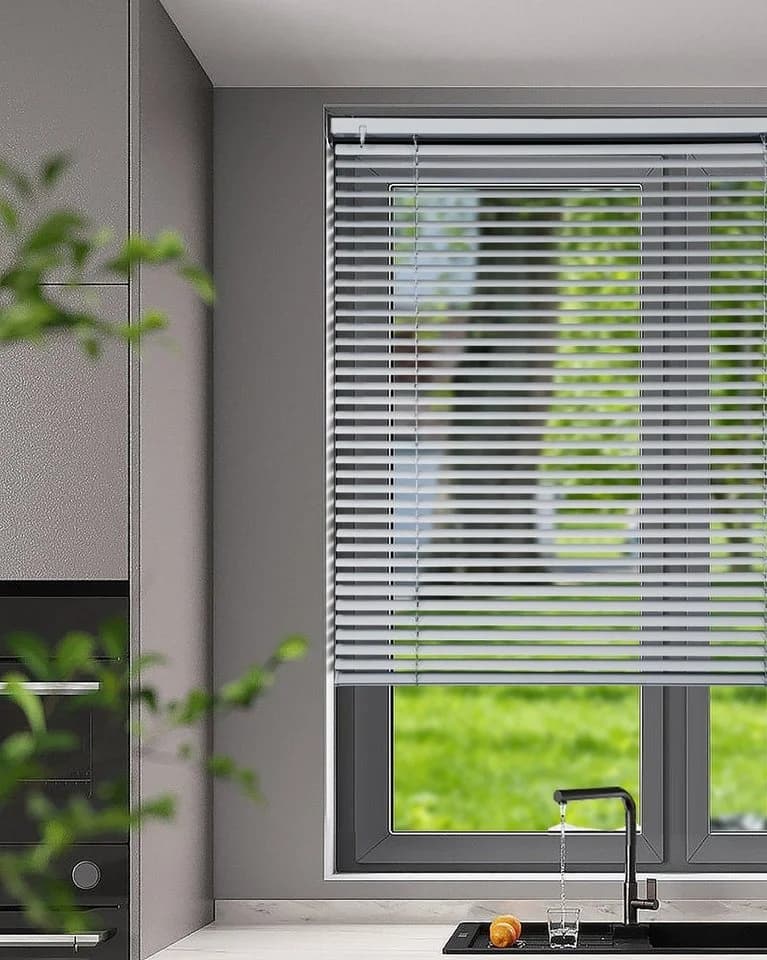 Sekey Aluminium-Jalousie 25mm Klemmfix