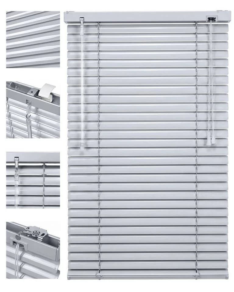 Sekey Aluminium-Jalousie 25mm Klemmfix - Bild 2