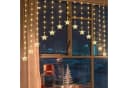 Salcar LED-Lichterkette 3m LED Sternen Lichtervorhang Warmweiß Bild 1