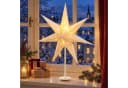 Salcar LED Stern 55cm Schreibtischlampe Papierstern-Lichterkette Warmweiß Bild 2