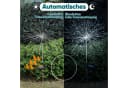 Salcar LED Solarleuchte Feuerwerk Gartenleuchte 8 Modi Kaltweiß Bild 3