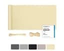 Sekey Balkonsichtschutz Polyester Sand Beige UV-Schutz Bild 2