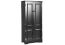 COSTWAY Mehrzweckschrank mit Türen & verstellbarem Regal, Vorratsschrank Holz Bild 2