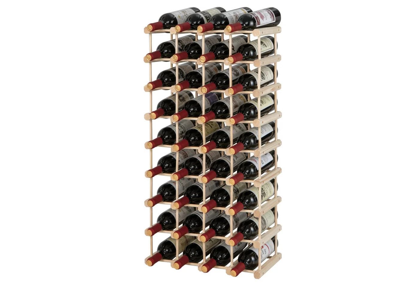 COSTWAY Weinregal Kiefernholz für 36 Flaschen - Bild 2