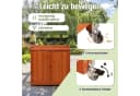 COSTWAY Geräteschrank mit Rollen Bild 5
