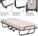 COSTWAY Klappbett 80x190cm mit Matratze Bild 4