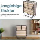 COSTWAY Klappbett 80x190cm mit Matratze Bild 5