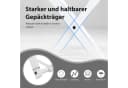 COSTWAY Kofferständer 2-tlg. Weiß Metall Gepäckablage Bild 4