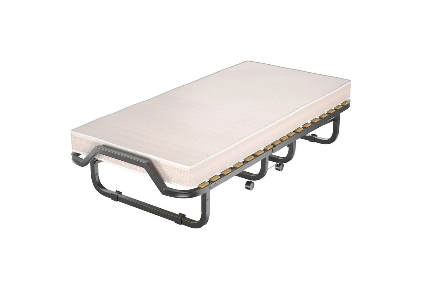 COSTWAY Gästebett Klappbar Beige 90x200cm - Bild 2