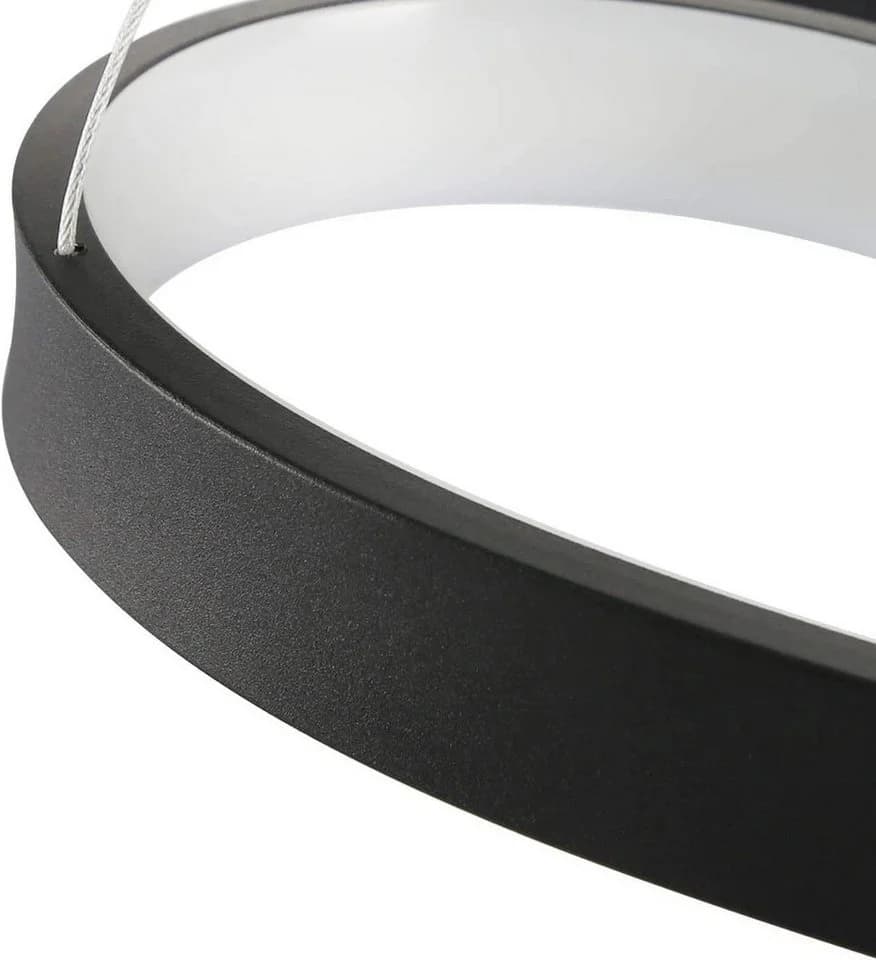Nettlife LED Pendelleuchte Schwarz Dimmbar 47W - Bild 5