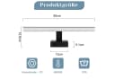 Nettlife LED Spiegelleuchte 60CM Schwarz 4000K Neutralweiß Bild 4