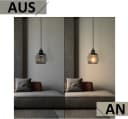 Nettlife Pendelleuchte Schwarz 1.5M Retro-Design mit Schalter Stecker E27 Bild 4