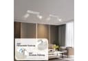 Nettlife Deckenstrahler Weiß GU10 Deckenspots Schwenkbar 350° LED Wechselbar Bild 1