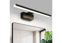 ZMH LED Spiegelleuchte Schwarz 30/40/60CM Neutralweiß Wandlampe Bild 5