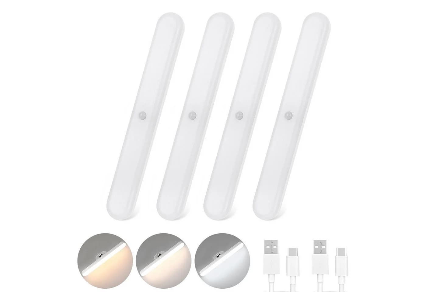 ZMH LED Wandleuchte Dimmbar 24CM Kabellos mit Bewegungsmelder - Bild 2