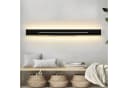 Nettlife LED Wandleuchte 60cm Schwarz Warmweiß Bild 2