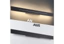 Nettlife LED Wandleuchte 60cm Schwarz Warmweiß Bild 4