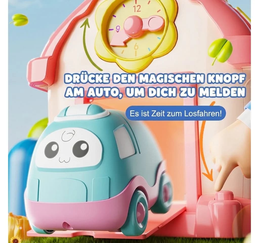 Rolipo 6-in-1 Lernhaus Mädchen Spielzeug mit Musik und Tragegriff - Bild 5
