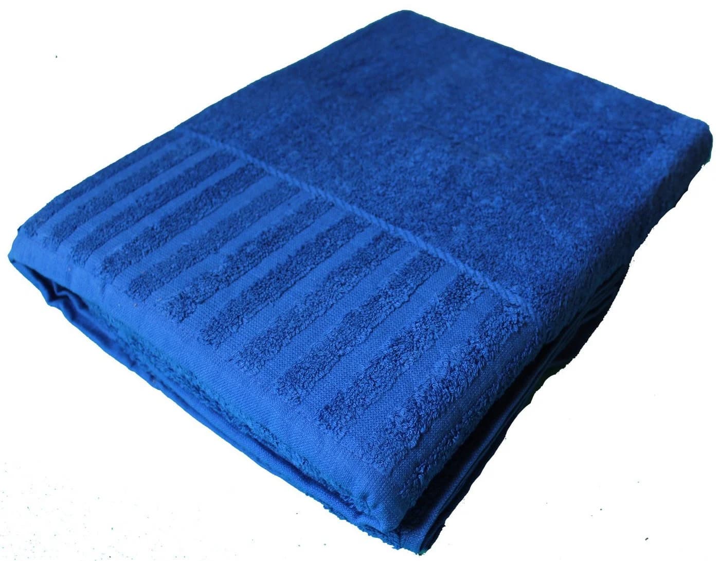 KH-Haushaltshandel Saunatuch XXL 100% Baumwolle 80x200cm Blau - Bild 2