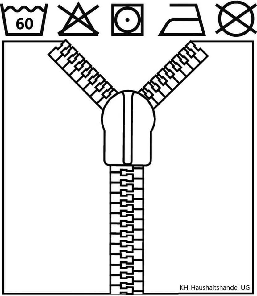Karierte Bettwäsche aus Baumwolle und Polyester