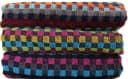 Robustes Multicolor Kariertes Baumwollhandtuch Bild 2