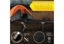 TRESKO Feldbett Klappbett Campingbett Schwarz Metall Bild 5