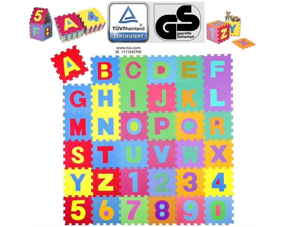 KIDUKU Puzzlematte 86-teilig TÜV Rheinland geprüft - Bild 2