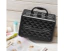 COSTWAY Schmuckkoffer mit Spiegel 23 x 15 x 18 cm Bild 1