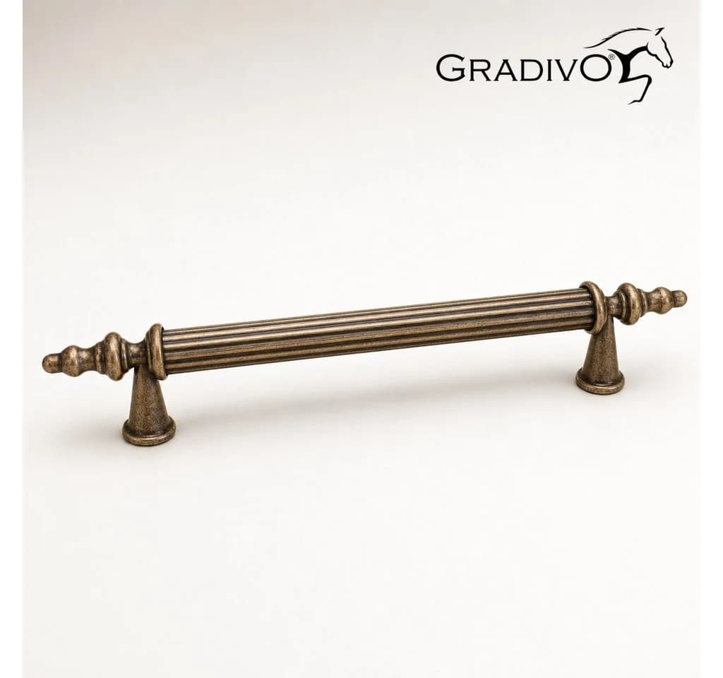Gradivo Möbelgriff Bügelgriff 916 Bronze 96 mm - Bild 2