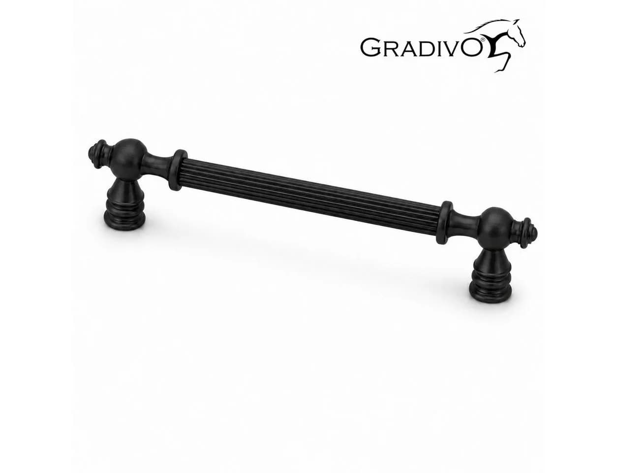 Gradivo Möbelgriff 953 Schwarz 96 mm Bügelgriff