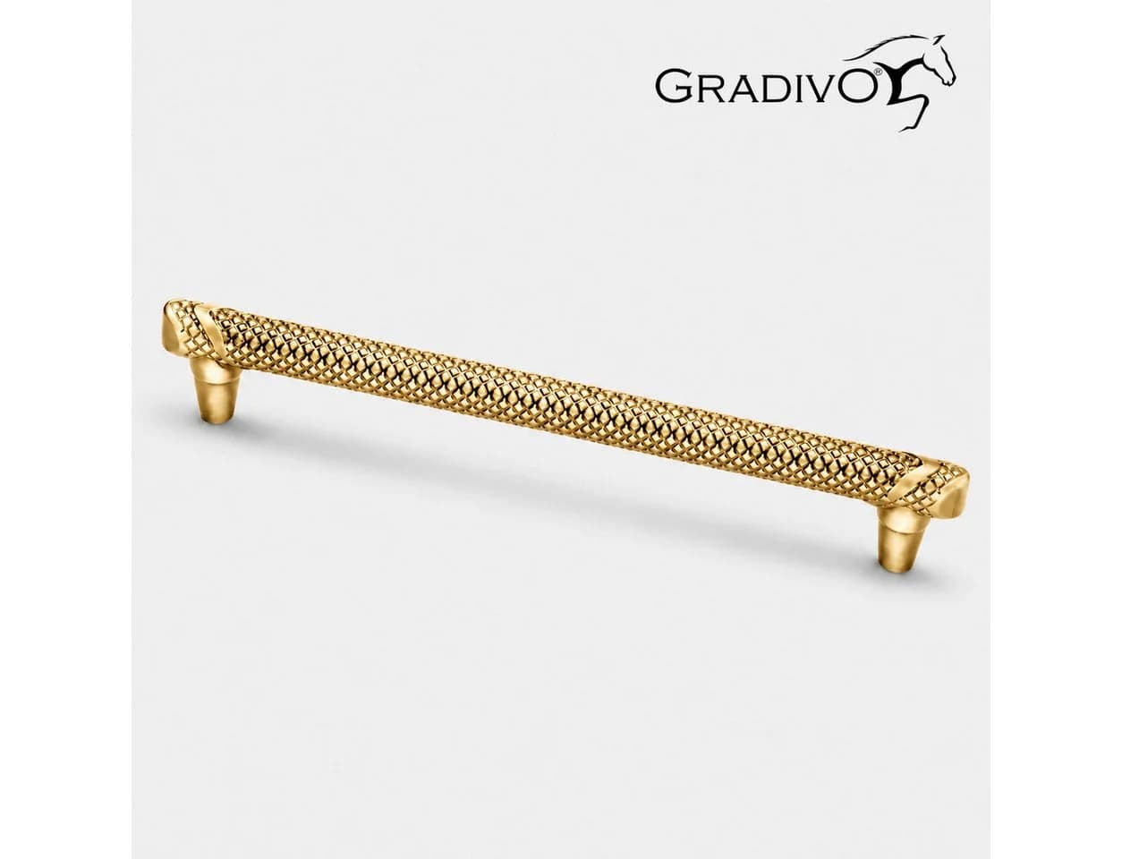 Gradivo Möbelgriff Bügelgriff 630 Gold 128 mm