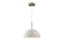 STANBOW Pendelleuchte Jadeglas Schwarz Metall E27 Bild 2