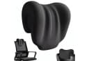 HEYHIPPO Nackenkissen Memory Foam Schwarz Ergonomisch Bild 1