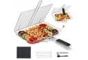 HEYHIPPO Grillkorb Edelstahl Set mit Zubehör & Tasche Bild 2
