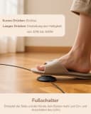 EDISHINE LED Stehlampe dimmbar warmweiß minimalistisch Bild 5