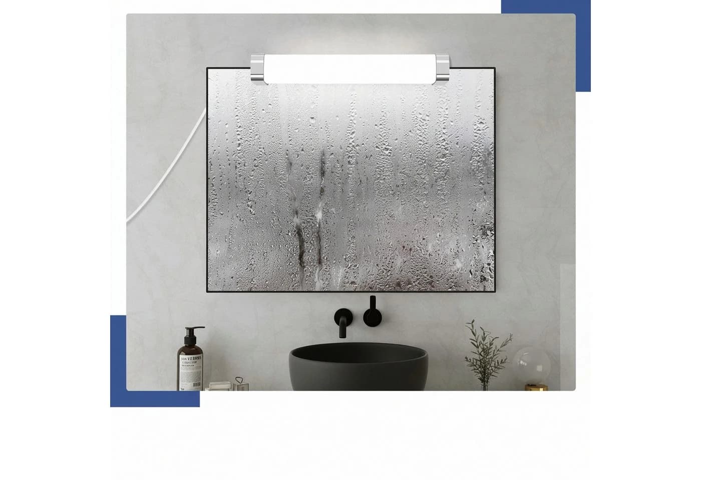 Nettlife LED Spiegelleuchte 37cm Neutralweiß - Bild 3