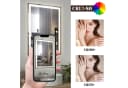 Nettlife Badspiegel Wandspiegel mit Beleuchtung Touch-Schalter Dimmbar Bild 5