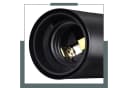 Nettlife Deckenleuchte 4 Flammig Schwarz E27 Küchenlampe LED wechselbar Bild 3
