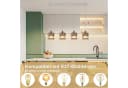 Nettlife Pendelleuchte Kristall Esstisch 4 Flammig Modern E27 Bild 1