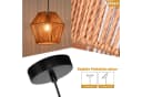 Nettlife Hängeleuchte Rattan 150cm E27 Boho Rustikal Bild 1